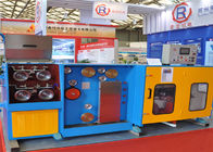 Automatic Double Spooler Fine Copper Wire Drawing Machine With Continuous Annealer