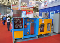 Automatic Double Spooler Wire Drawing Machine , 11KW+4KW Copper Wire Making Machine