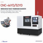 Precision Slant Bed Turret Type Mini Cnc Lathe Machine Y Axis Turning And Milling Series