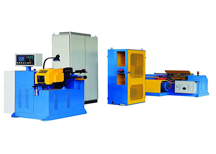 Aluminum Spray Wire Rewinding Machine For Spool Basket Coil Packing Way