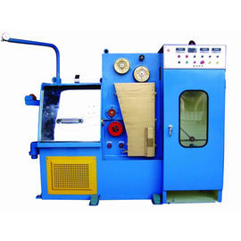 Double Heads Scourer Wire Rod Drawing Machine , High Production Wire Drawing Equipment